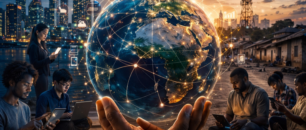 globalización tecnológica impacto en la pobreza conectividad digital entre países desarrollados y en desarrollo