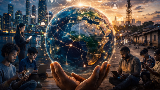globalización tecnológica impacto en la pobreza conectividad digital entre países desarrollados y en desarrollo