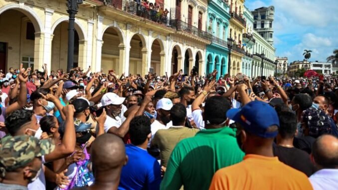 CUBA-POLITICS-DEMONSTRATION-DIAZ-CANEL
