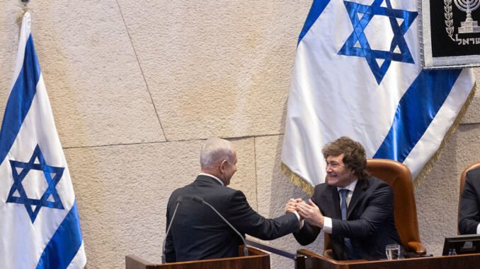 Argentinian President Javier Milei Visits Israeli Knesset
