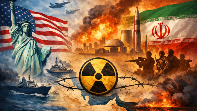 análisis geopolítico del conflicto entre Estados Unidos e Irán en Medio Oriente