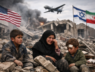 Escuela destruida tras bombardeo en Irán durante conflicto en Medio Oriente