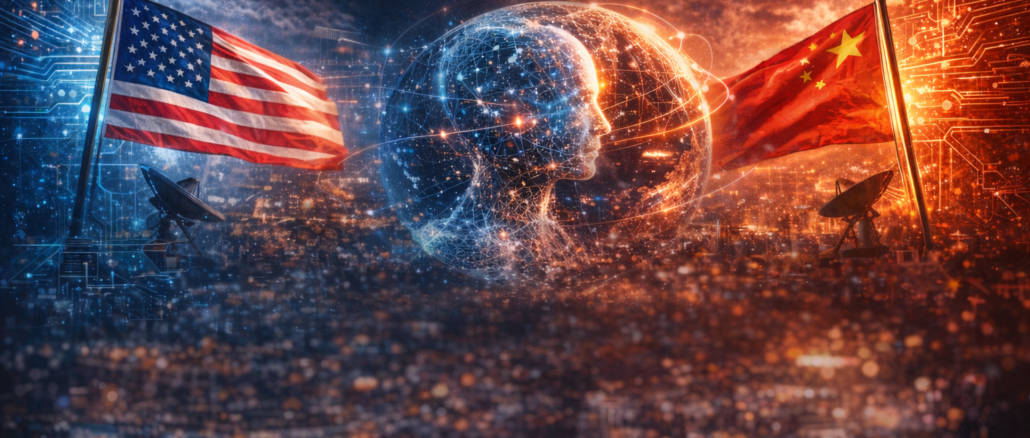 carrera tecnológica entre Estados Unidos y China por la inteligencia artificial y su impacto en la geopolítica mundial