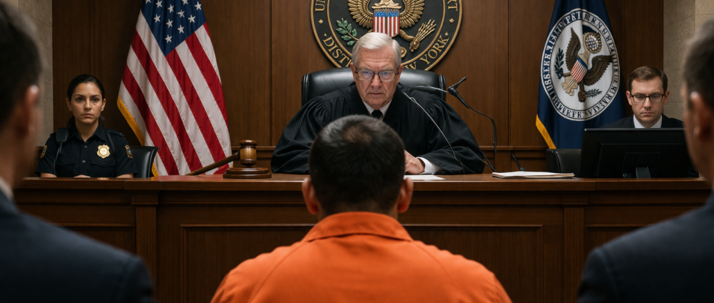 Celso Gamboa en corte federal de Estados Unidos frente a juez por caso de narcotráfico y posible cadena perpetua