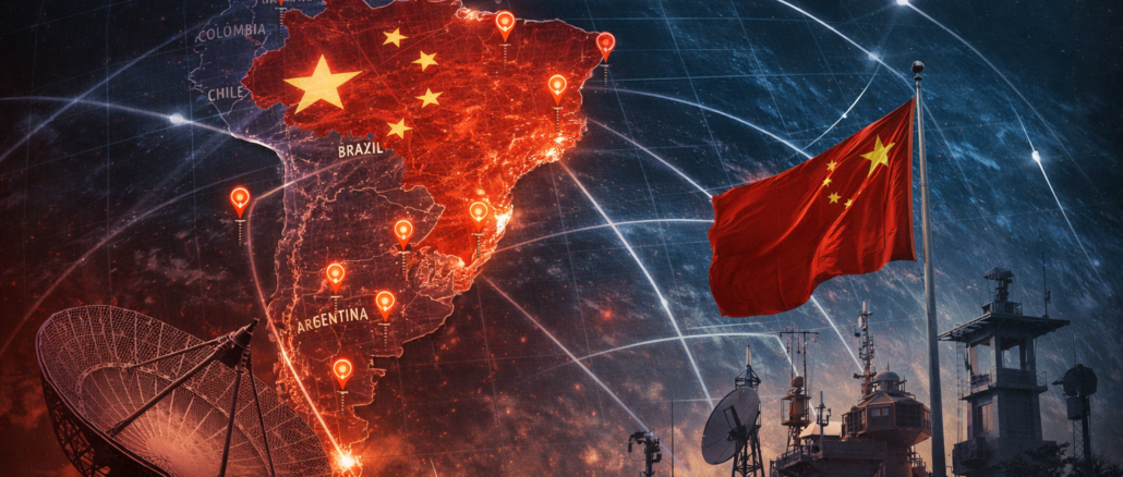 China en Sudamérica instalaciones uso dual influencia geopolítica