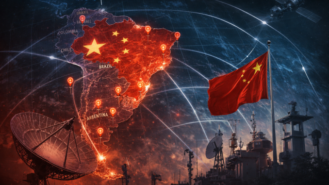 China en Sudamérica instalaciones uso dual influencia geopolítica