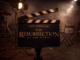 claqueta de cine the resurrection of the christ en set de filmacion