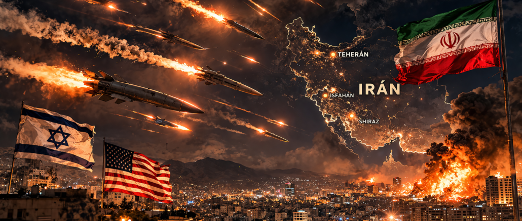 conflicto Irán Israel Estados Unidos misiles entrando territorio iraní