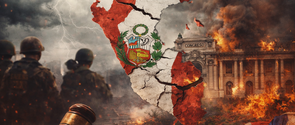 crisis política en Perú con el Congreso en Lima en medio de inestabilidad institucional