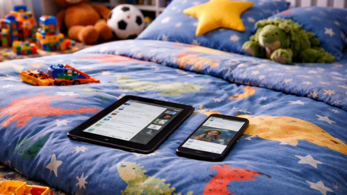 demandas redes sociales niños uso de celulares impacto salud mental