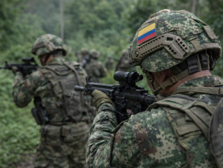 Operativo del Ejército contra disidencias FARC Colombia en zona rural