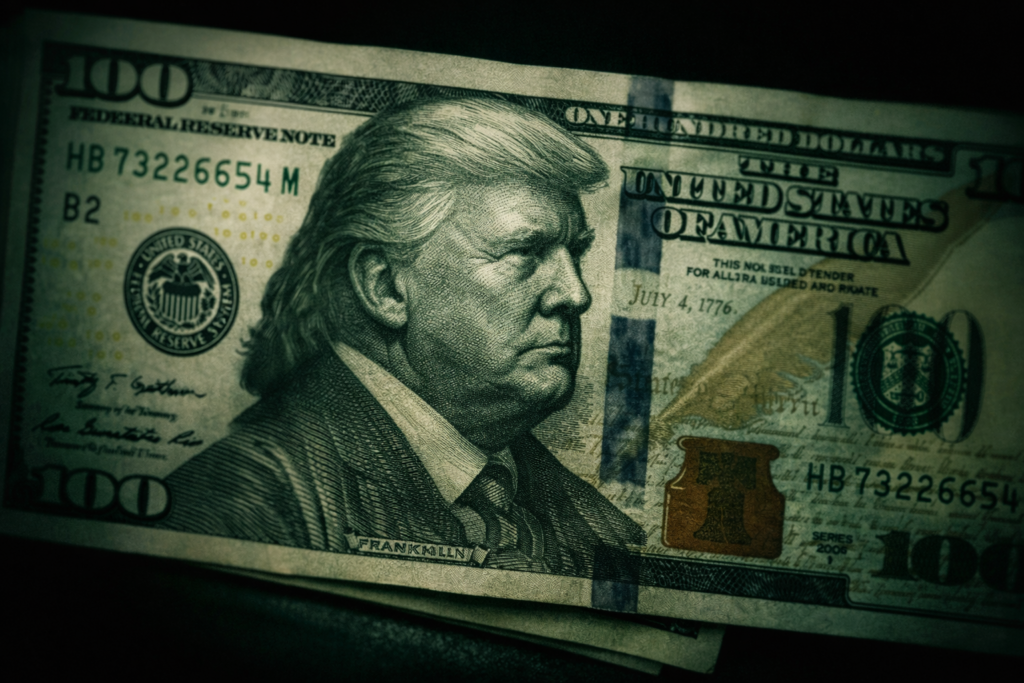 Trump Scr Firma de Trump en el dólar: la decisión que rompe precedentes