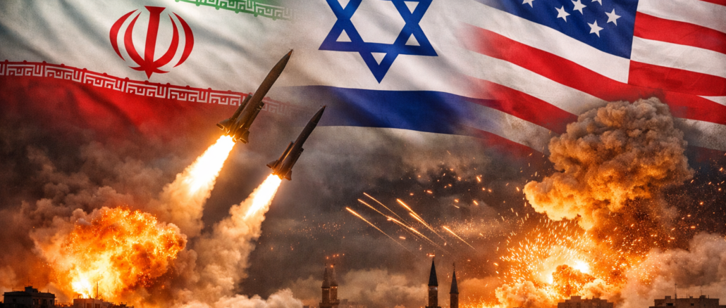 guerra en Irán ataques con misiles entre Israel Estados Unidos y fuerzas iraníes