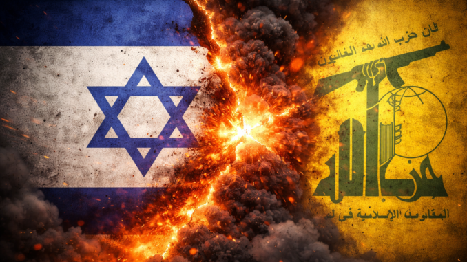 Conflicto entre Israel y Hezbolá con explosión en la frontera entre Israel y Líbano