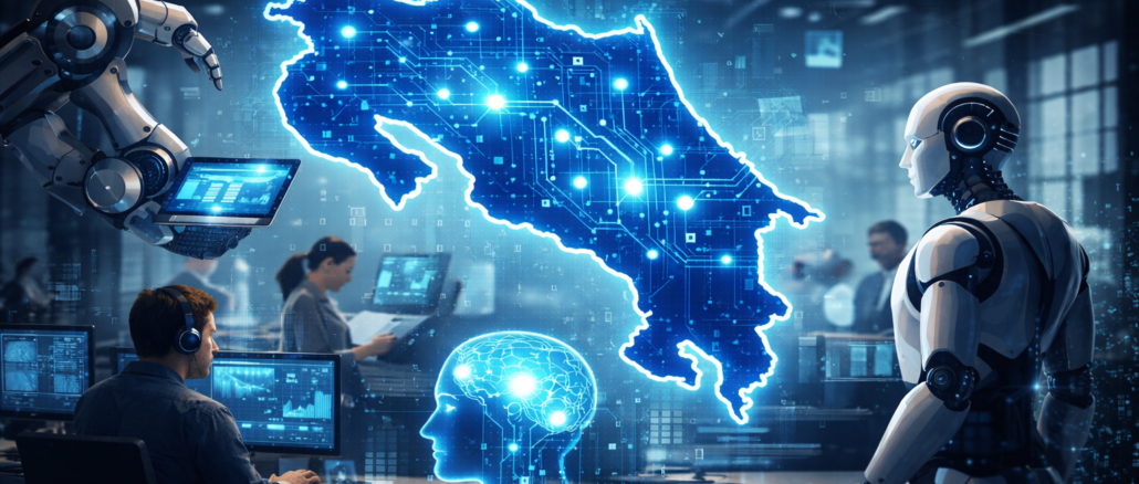 Impacto de la inteligencia artificial en el empleo en Costa Rica.