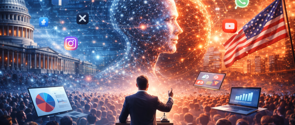 inteligencia artificial en la política y su impacto en elecciones y propaganda digital