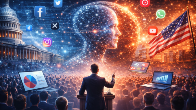 inteligencia artificial en la política y su impacto en elecciones y propaganda digital