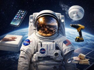 inventos de la NASA uso diario astronauta tecnología espacio objetos cotidianos