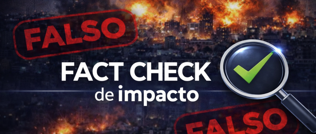 Irán atacó Tel Aviv video viral falso generado con inteligencia artificial