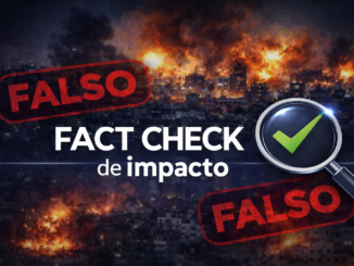 Irán atacó Tel Aviv video viral falso generado con inteligencia artificial