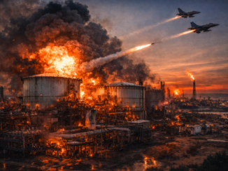 Israel ataca infraestructura petrolera de Irán en zona industrial