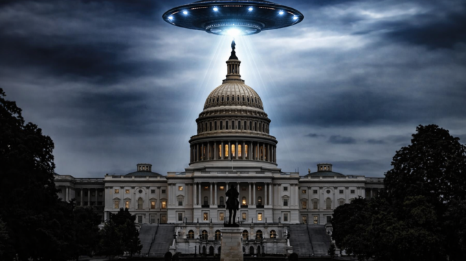 JD Vance ovnis Capitolio Estados Unidos UFO sobre Washington