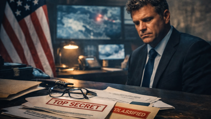 Joe Kent revisa documentos clasificados tras su renuncia en seguridad nacional de Estados Unidos en medio de tensión con Irán