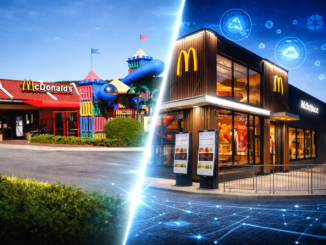 evolución de McDonald’s del PlayPlace a la digitalización con inteligencia artificial en restaurantes modernos