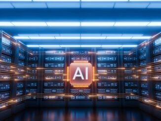 chip de inteligencia artificial de NVIDIA utilizado en centros de datos para entrenar modelos de IA