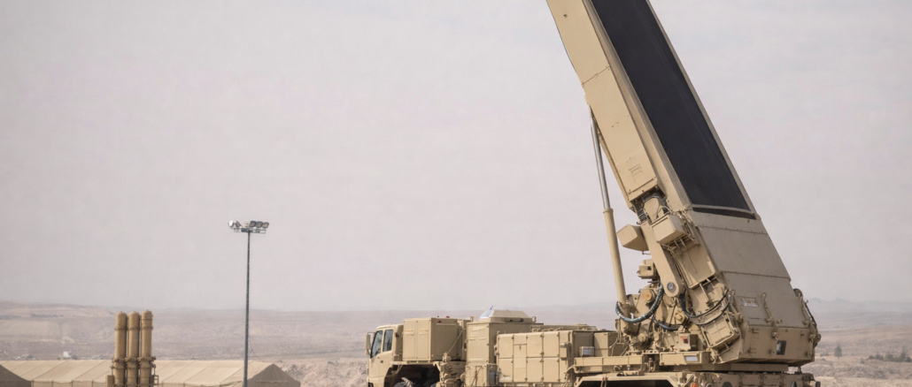 radar AN/TPY-2 del sistema antimisiles THAAD utilizado por Estados Unidos