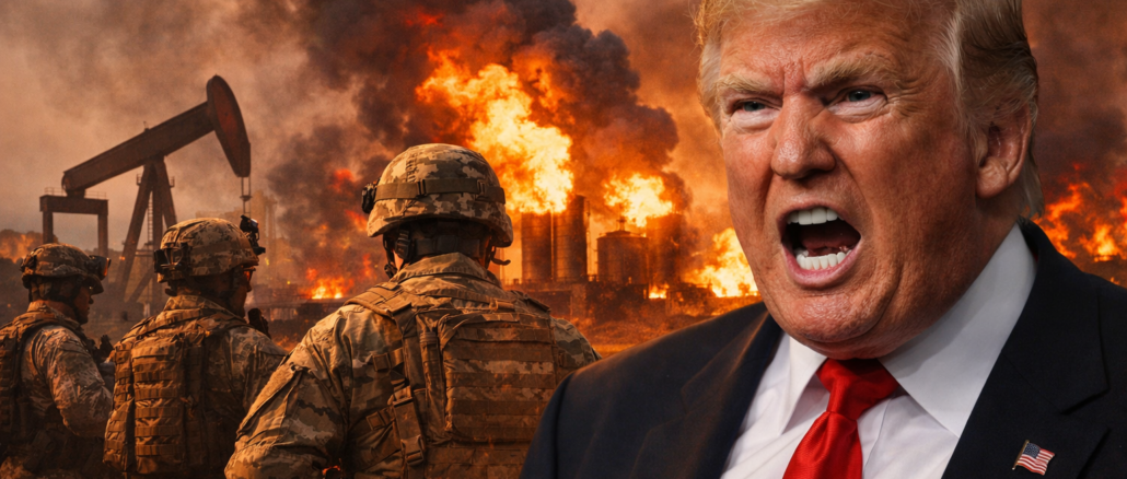 petrolero transportando crudo en medio oriente en contexto de subida del precio del petróleo y tensión geopolítica