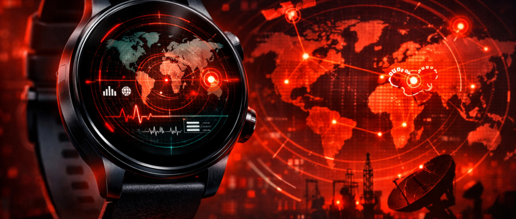 superreloj inteligente con interfaz de inteligencia y rastreo satelital relacionado con el rumor del reloj que delató a Nicolás Maduro