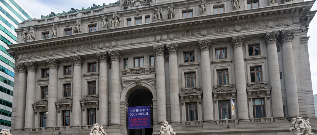 Tribunal Federal del Distrito Sur de Nueva York donde se realizó la audiencia de Nicolás Maduro