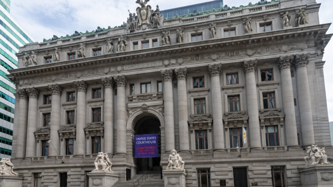 Tribunal Federal del Distrito Sur de Nueva York donde se realizó la audiencia de Nicolás Maduro