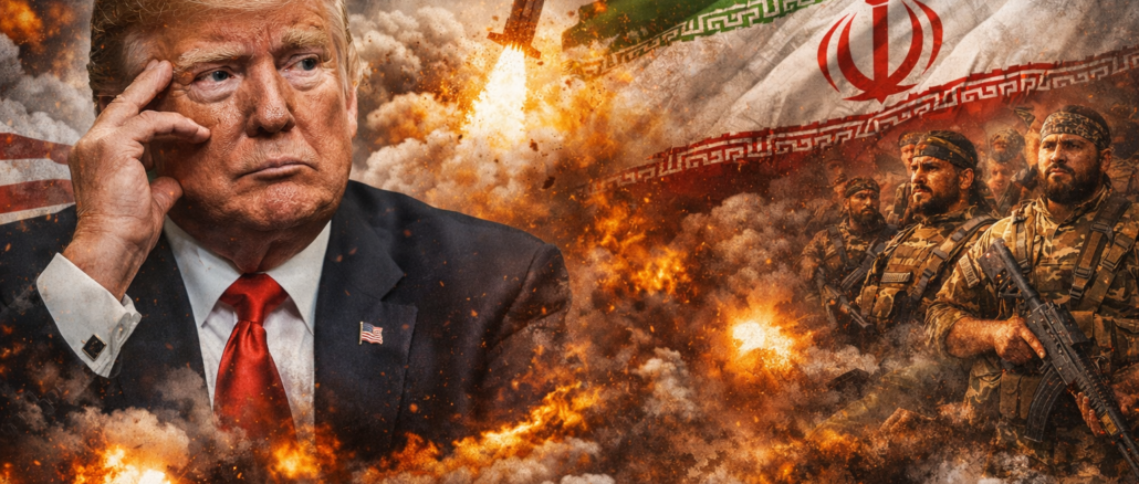 Trump busca fin guerra Irán