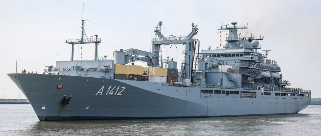 buque militar de alemania en posible mision en el estrecho de ormuz