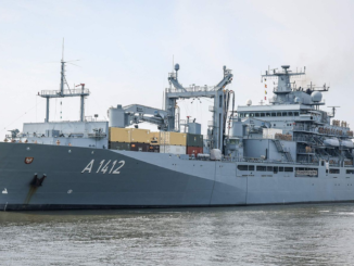 buque militar de alemania en posible mision en el estrecho de ormuz