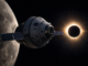 artemis ii fotos nave orion luna eclipse solar espacio profundo nasa