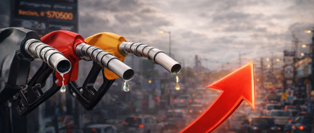 aumento de los combustibles en Costa Rica mayo 2026 con alza en diésel gasolina y precios al alza