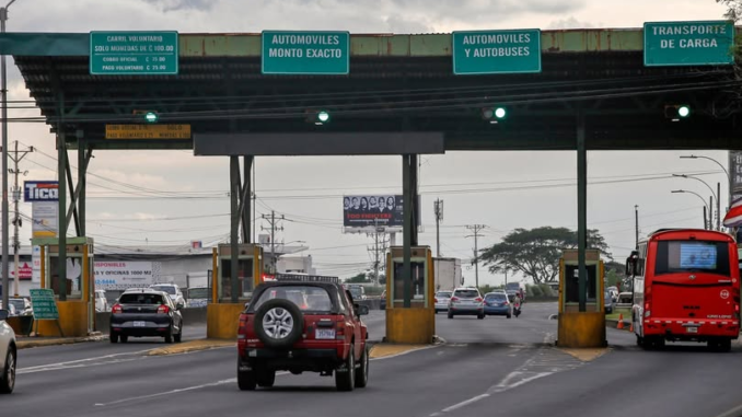 casetas de peaje ruta 1 san jose san ramon costa rica vehiculos