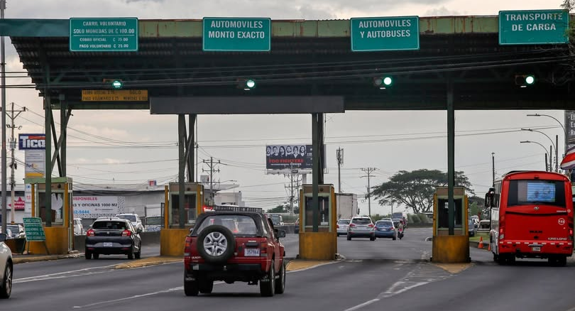 casetas de peaje ruta 1 san jose san ramon costa rica vehiculos