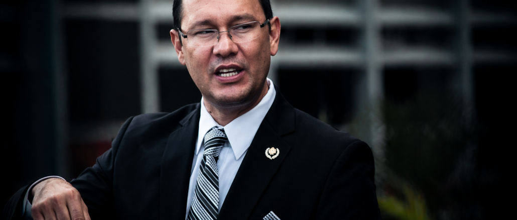 Celso Gamboa durante proceso de negociación con la DEA en investigación judicial en Costa Rica