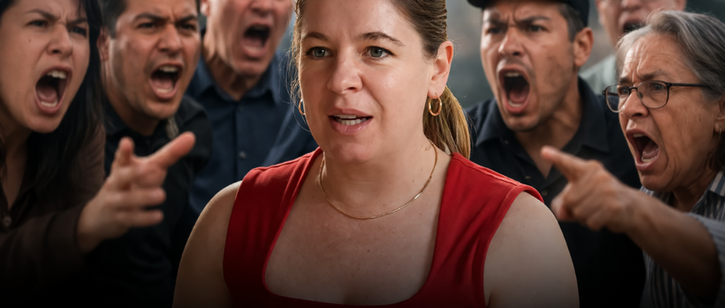 claudia dobles críticas durante gira política enfrentando rechazo de ciudadanos en costa rica