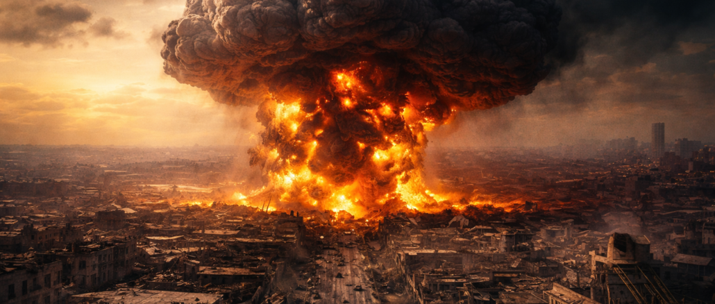 explosion en ciudad de iran conflicto en medio oriente guerra