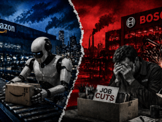 robotica industrial en fabrica automatizacion proceso produccion empleo