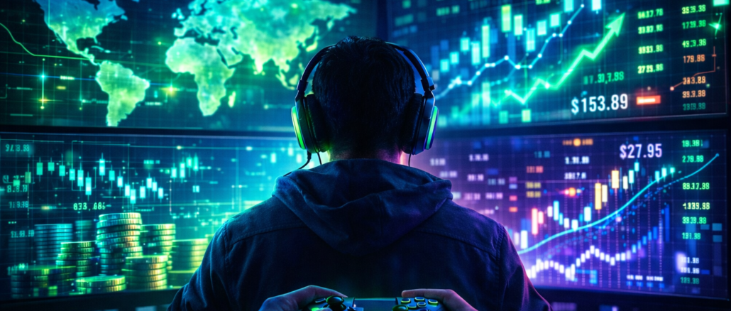 economía del gaming industria multimillonaria videojuegos mercado global digital