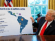 estrategia de eeuu en america latina frente a china con mapa regional