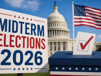 elecciones de mitad de mandato de 2026 votación en Estados Unidos urna y Capitolio