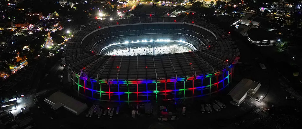 estadio azteca mundial 2026 vista aerea estadios inteligentes tecnologia futbol