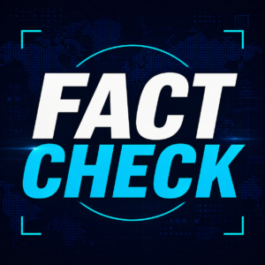 Fact Check de Impacto Noticias CR con diseño digital y mapa tecnológico para verificación de noticias